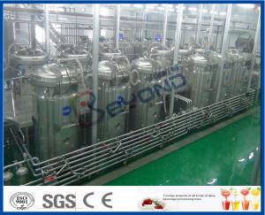 Quality Tubular UHT Sterilizing Mango Processing Line With Aseptic Filling Machine wholesale