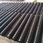 Self Cleaning Spiral Return Roller Belt Conveyor Components For Bulk Handling
