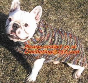 Quality Knit Pet Sweater, Custom Knit Dog Sweater, hand knit dog sweaters, Dog Knitting Wool wholesale