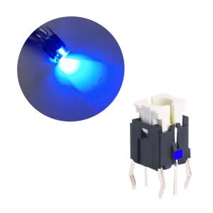 China Illumination Tactile Switch,6x6 Height 9mm Dip Pcb Terminals Led Push Button Switch,Lamp switch,Illuminated Tact Switch on sale
