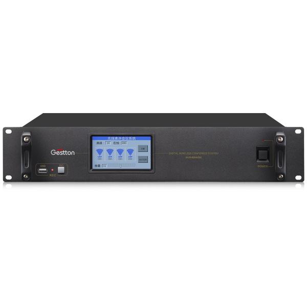 GESTTON 3 Delegates Wireless Conferencing System Touch Screen Control