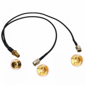 Quality SMA Male To Sma Female Antenna Extension RG316 RG174 RP Male Female 1 To 2 Cable wholesale