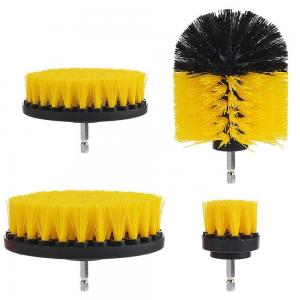 Quality Rotating 4 Pieces Drill Power Scrubber Brush Set For Cleaning Home wholesale