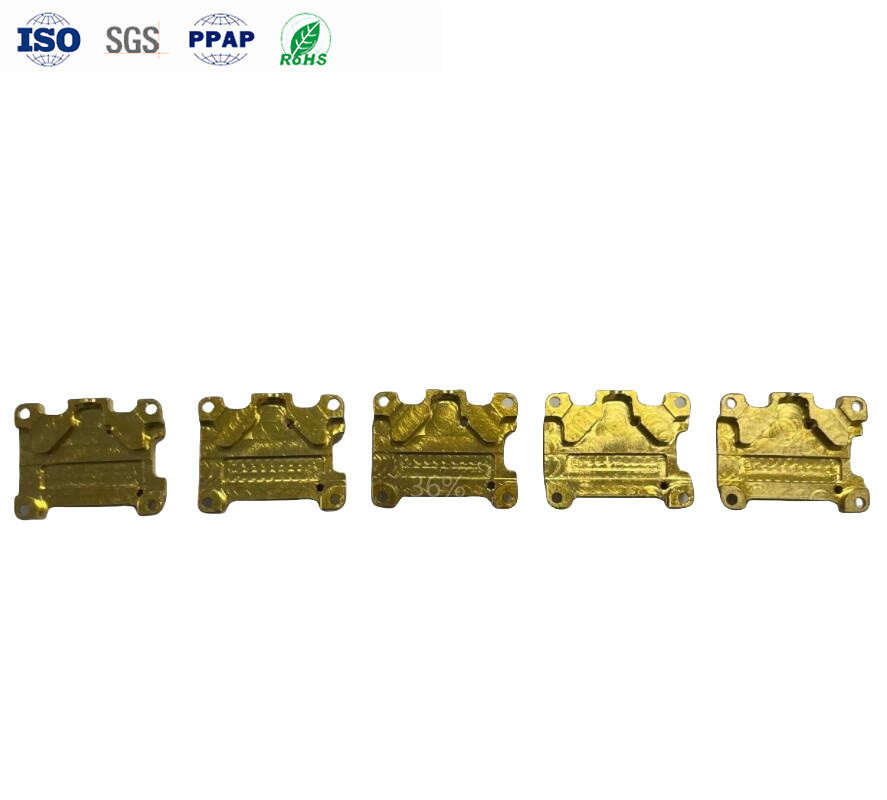 Custom Brass Copper CNC Milling Parts ±0.01mm Tolerance