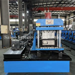 China High Efficiency CZ Purlin Cold Roll Forming Machine Full Automatically with 5T Hydraulic Decoiler on sale