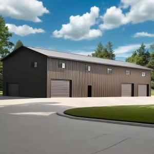 Hurricane Proof Prefabricated Steel Structures Building Large Span 2000-10000mm