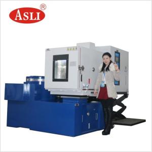 China SGS Mechanical Shock Test Machine Computer Controlled Vibration Test Chamber With Temperature Humidity on sale