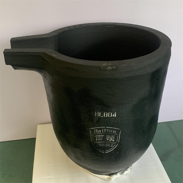 Energy Saving Crucible With Pouring Nozzle Metal Melting Silicon Carbide Graphite Crucible