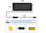 Flexible LED Sign Board 16*32 App Control Programmable Message Scrolling Display