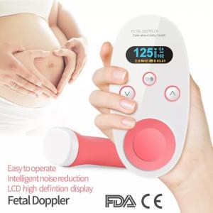 Quality Maternal Home Fetal Doppler Heart Monitor Measures Infant Heartbeat Baby Fetal Doppler wholesale