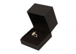 Luxury Printed Paper Ring Holder Box , Square Jewelry Storage Box Eco - Friendly