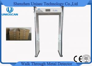 Portable Stable Quality Digital Metal Detector / Exhibition Security Check Body 18 Zone