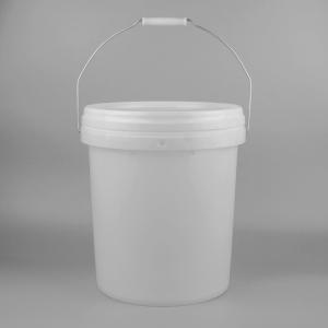 Quality 20L Plastic Five Gallon Buckets With Lid And UV Resistant wholesale