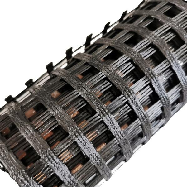 Quality Sustainable Polyester Geogrid Mesh Highway Construction Basal Reinforcement wholesale