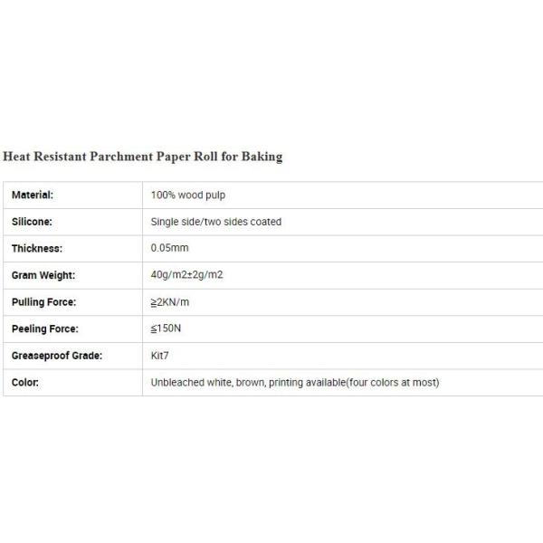 Household Silicone Coated or Uncoated Vegetable Parchment Baking Paper with Aluminum Foil Roll and sheet bagplastics pac