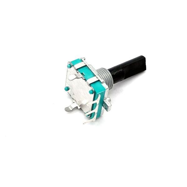 Cheap 16mm EC16 360 Degree Dual Rotary Encoder With LED Switch for sale