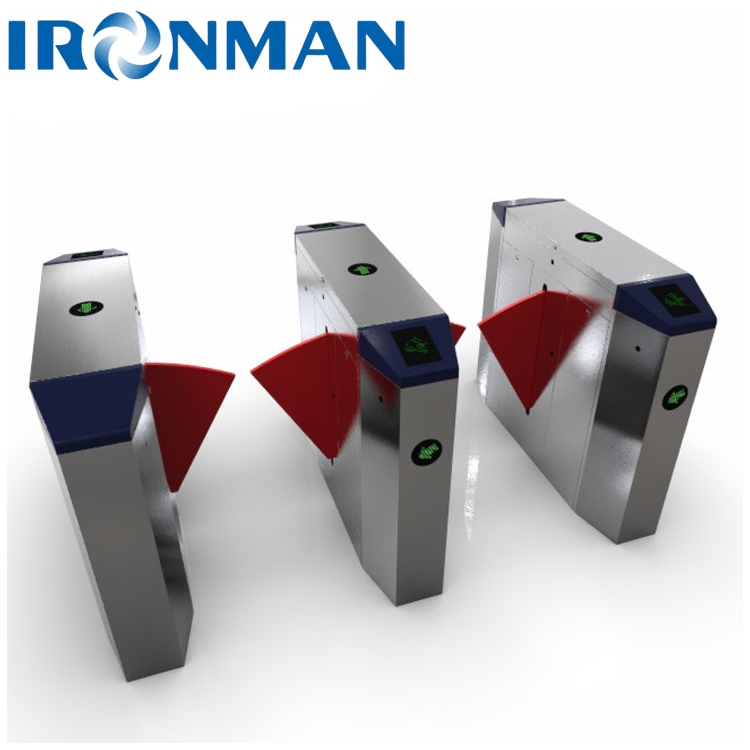 Buy cheap RS485 Dry Contact Railway Turnstile Security Doors Brushless Motor from wholesalers