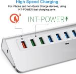 Up To 10/5Gbps Data Transfer Speed USB-C Connector Hub with CE Certification