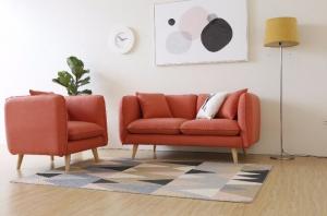Solid Wood Sectional Modern Classic Sofa Set Custom Living Room Furniture