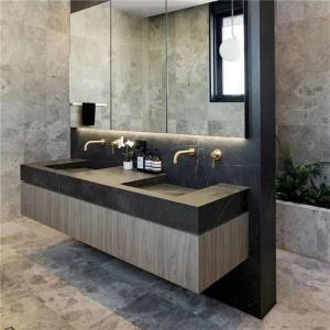 China Single Sink Vanity Mirror Solid Wood Bathroom Vanity OEM ODM on sale