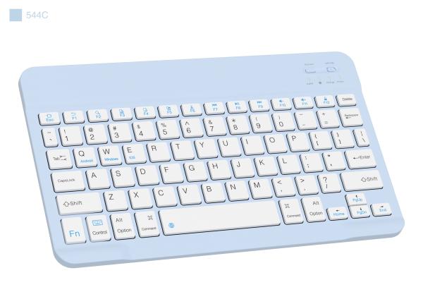 78-key Ultra-thin Bluetooth Wireless Keyboard Compatible With Windows IOS And