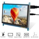Raspberry Pi4 HDMI 7 Inch TFT LCD Display 800x480 Dots With Capacitive Touch