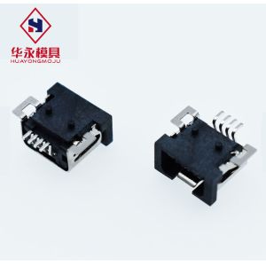 Quality Waterproof 4 Pin Female SMT Micro USB Socket Connector wholesale