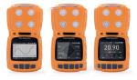 Zetron 4 In 1 Portable Multi Gas Detector H2S O2 CO EX IP65 200g Compact Easy