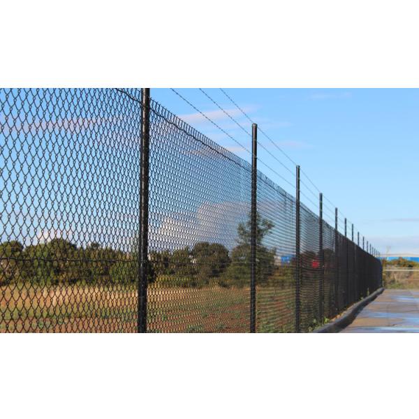 Galvanized Razor Babred Wire Diamond Wire Mesh Metal Chain Link Fence