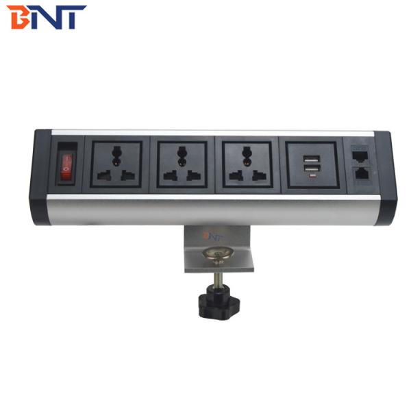 Cheap Fix on desk edge conference table power outlet with customized module for sale