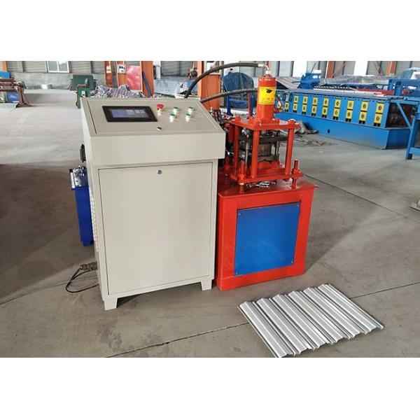 High Strength Frame Roller Shutter Door Roll Forming Machine 110mm PPGI Steel Slat Material