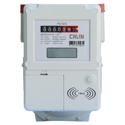 Quality Compliant Contactless Prepaid Gas Meter With Lcd Display , Lightweight wholesale