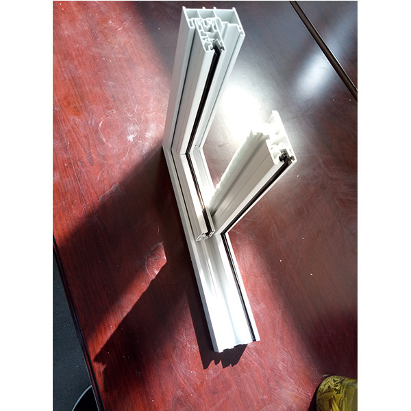 Pvc Sliding Window Double Glazed Sound Insulation Tempered 58mm