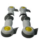 ABS Robotics Prototyping Parts Surface Treated Robot Shell ISO9001 Certification