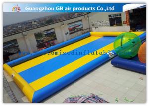China Customized Double Color Portable Inflatable Rectangular Pool For Adults / Kiddie on sale