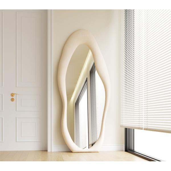 Decorative Body Curved Full Length Mirror Oversized Arched Floor Mirror