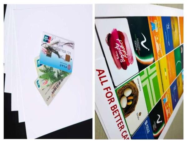Cheap White Offset Printing PVC Core Sheet With Smooth And Uniform Surface for sale