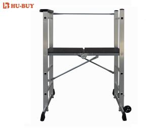 China Stable Scaffolding Access Towers  Lightweight Scaffold Tower With Tool Tray on sale