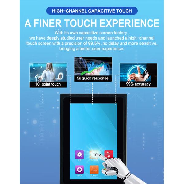 Ethernet Connectivity Self Service Kiosk With Thermal Printer 58mm 80mm Customizable