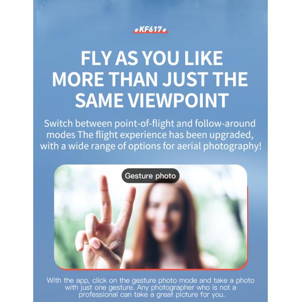 4K Dual Camera Mini Rc Drone WIFI FPV 2.4ghz Foldable Outdoor Rc Helicopter