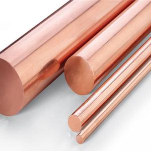 China Copper Rod Smooth Cathode Copper 99.99% Pure Bronze Rod C12000 C12700 on sale