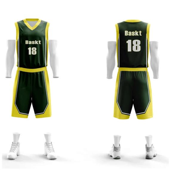 Full-body customized basketball suit set student children's sports training vest