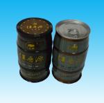 Screwed Empty Coffee Cans With Lids 500ml Round Tin Box