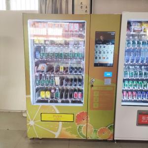 Quality Visa Accepted Coin/note Card Operated Combo Vending Machine For Snacks And Drinks,Ce And Etl Certified wholesale