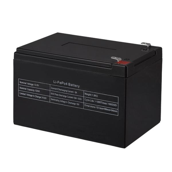 Lithium Battery 12v 12ah Lifepo4 Battery 12.8v Factory