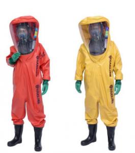 Quality Fully Enclosed Ppe Hazmat Suit Class 3 Heavy Chemical Protection wholesale