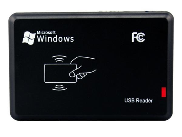 Cheap 125KHz EM4100, TK4100, EM4001, TK4101, EM4102 Chip Proximity ID Card Reader, RS232 port, Access Control, Identification for sale