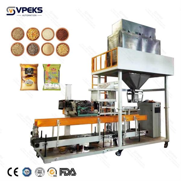 FACTORY PRICE HIGH QUALITY PACKING MACHINE 25KG CHARCOAL BRIQUETTES COMPOST FILLING WEIGHING PACKING MACHINE