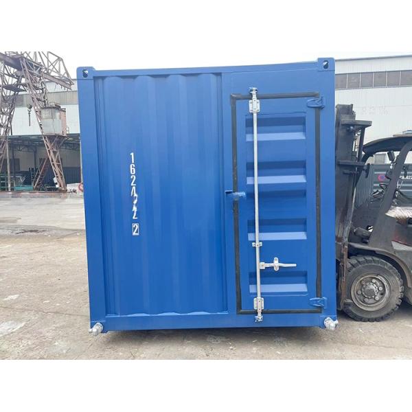 10ft 10 feet 10 foot Stainless CSC Plate Dry Storage Shipping Container Easy Open Personal Door 14.9CBM Capacity