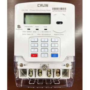 Smart LORAWAN Prepaid Single Phase Electric Meter With Vending System